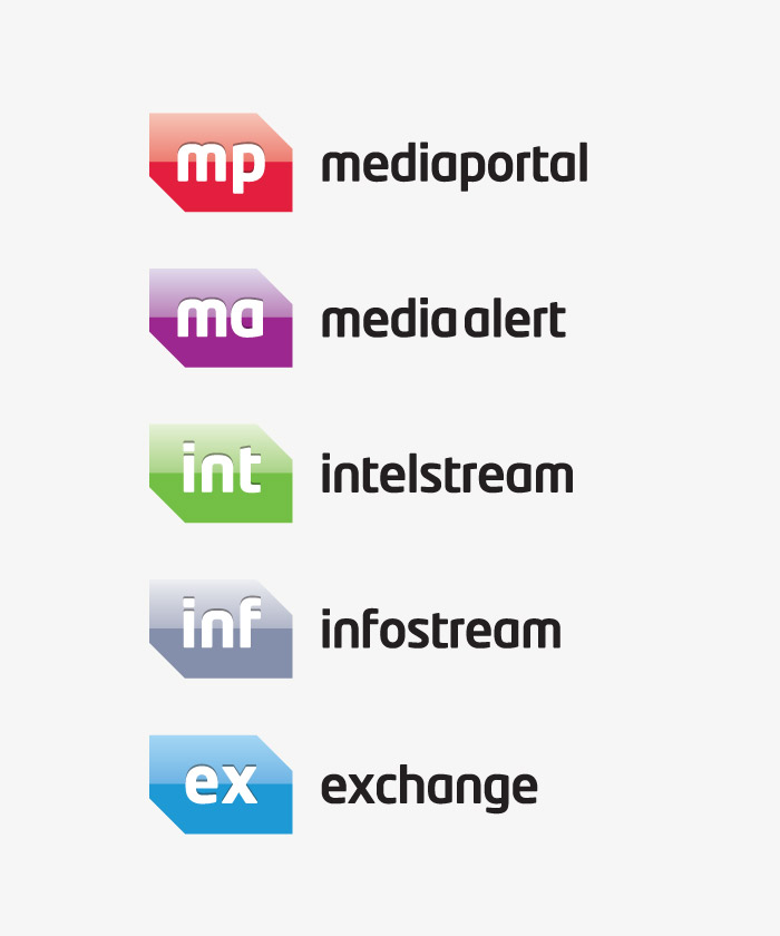 isentia services list with logos