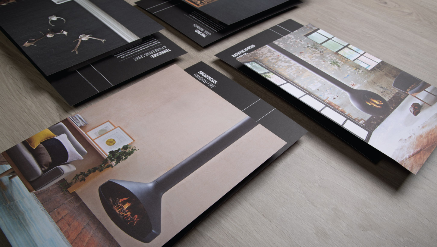 Oblica brochure layout covers